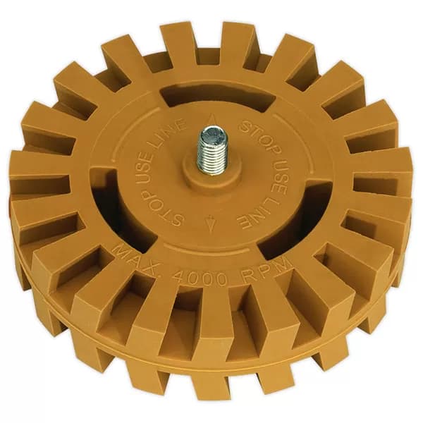 Sealey SA95PXPLUS Deluxe Stripe Removing Pad Ø100 x 27mm 1/4UNC