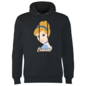 Disney Princess Colour Silhouette Cinderella Hoodie - Black