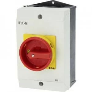 Eaton P1-25/I2/SVB/N MR switch for floor mounting, lockable 690 V Red