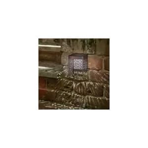 Set of 6 Damasque Stake Light Bronze Solar Powered Stake Lights Garden Outdoor Path Decking Patio Border Lawn Lighting