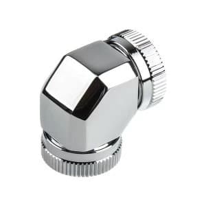 Phanteks 16mm Hard TubeAdapter 90 - Chrome