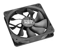 Akasa AK-FN058 Apache Black Super Silent 120mm Fan - 4 Pin PWM