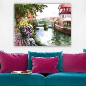 289659725_70100 Multicolor Decorative Canvas Painting