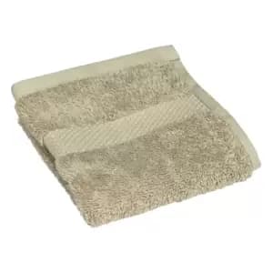 Loft Combed Cotton 4 Pack Face Cloth Oatmeal
