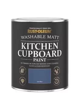 Rust-Oleum Kitchen Cupboard Paint Ink Blue 750Ml