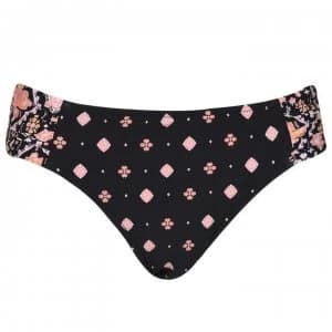 Seafolly Inka Retro Bikini Briefs - BLACK