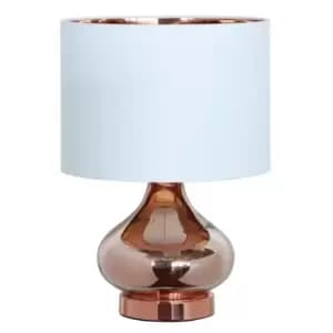 Village At Home Clarissa Table Lamp - Copper