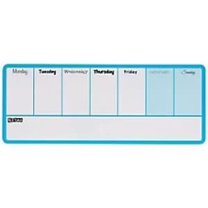 Nobo Weekly Organiser Blue 140 x 360 mm