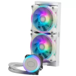 Cooler Master Masterliquid ML240 Illusion 240mm AIO Liquid CPU Cooler - White