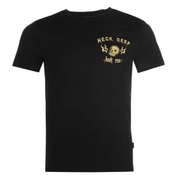 Official Neck Deep T Shirt Mens - Black