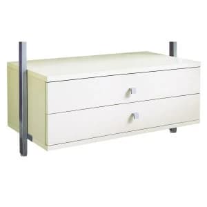Wickes Large 2 Drawer Kit White - 900mm