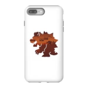 Nintendo Super Mario Bowser Silhouette Phone Case - iPhone 8 Plus - Tough Case - Gloss