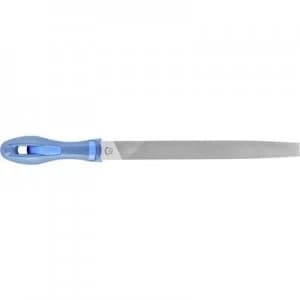 PFERD 11216257 HORSE workshop file according to DIN flat-tip cross-cut 2 250 mm incl. ergonomic file handle 250 mm