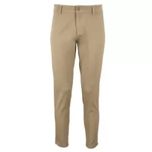 SOLS Womens/Ladies Jules Chino Trousers (12) (Chestnut)