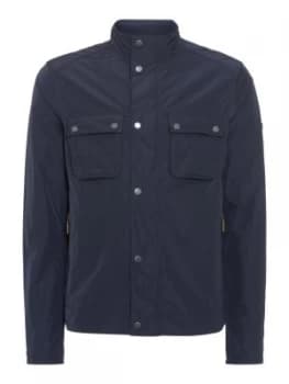 Mens Barbour Stannington Casual Jacket Blue