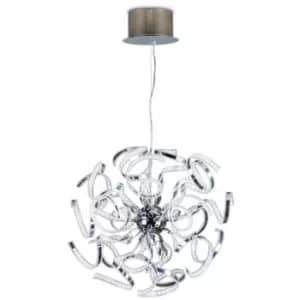 Linea Verdace Volupta Spherical Pendant Ceiling Light Chrome