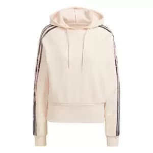 adidas Allover Print Hoodie Womens - Ecru Tint / Multicolor / Purpl