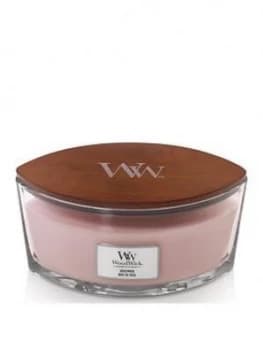 Woodwick Hearthwick Flame Ellipse Candle ; Rosewood