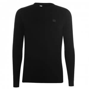 883 Police Crew Neck Knitted Jumper - Black