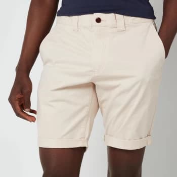 Tommy Jeans Mens Scanton Lightweight Shorts - Smooth Stone - 36