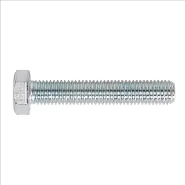 Genuine SEALEY SS1480 HT Setscrew M14 x 80mm 8.8 Zinc DIN 933 Pack of 10