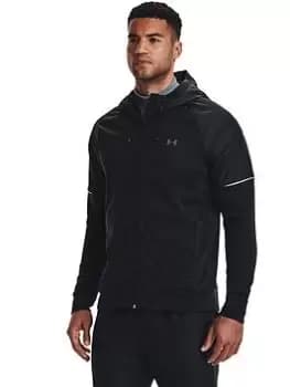 Under Armour Training Armour Fleece® Storm Full Zip Hoodie - Black, Size L, Men