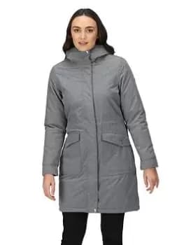 Regatta Romine Waterproof Insulated Jacket - Grey, Size 14, Women