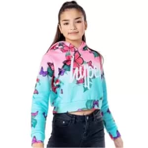 Hype Crop Hoodie - Multi