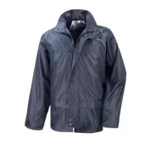 Result Mens Core Stormdri Rain Over Jacket (2XL) (Navy Blue)