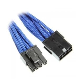 BitFenix Alchemy 6 2-Pin PCIe Extension 45cm - sleeved blue/black