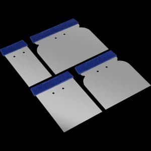Sealey 4 Piece Body Filler Applicator Set