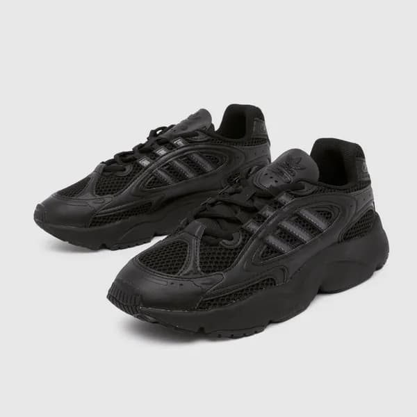 adidas Black ozmillen Youth trainers Black UK 3 (EU 35½)