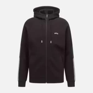 BOSS Athleisure Mens Saggy 2 Zipped Hoodie - Black - L