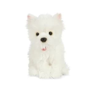 Living Nature Soft Toy - Plush West Highland Terrier Dog (20cm)
