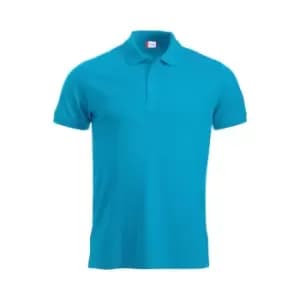 Clique Mens Manhattan Polo Shirt (XL) (Turquoise)