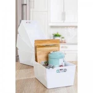 Wham Studio Set of 4 Medium Deep Rectangular Baskets