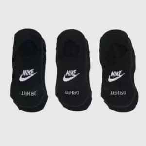 Nike Black & White Kids Everyday Plus 3 Pack