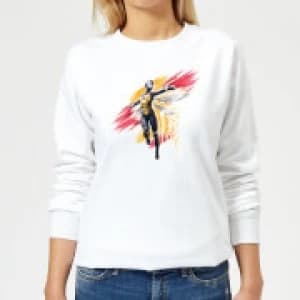 Ant-Man And The Wasp Brushed Womens Sweatshirt - White