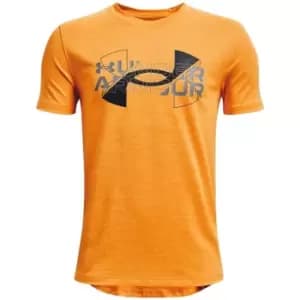 Under Armour Vented Short Sleeve T Shirt Junior Boys - Yellow