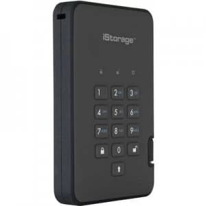 iStorage diskAshur2 512GB External Portable SSD Drive