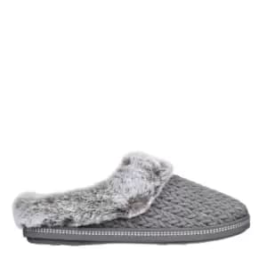 Skechers Cozy Campfire Cozy Times Womens Slippers - Grey