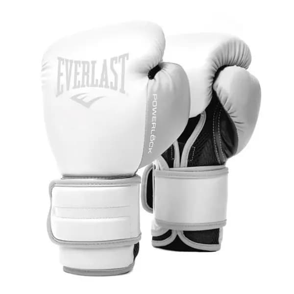 Everlast Powerlock Enhanced Training Gloves - White 10oz
