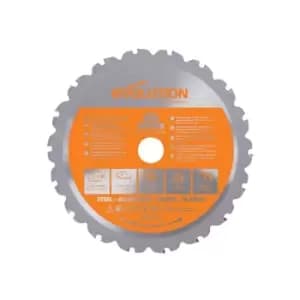 Evolution R165TCT-18CS Multi-Material Saw Blade 165 x 20mm x 18T EVLR165T18CS