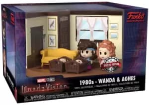 WandaVision POP! Mini Moment Vinyl Figure Set LR 80's 9 cm