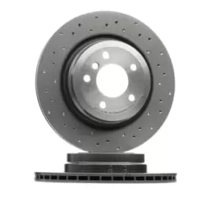 BREMBO Brake disc BMW 09.A270.1X 34216764655,34216855004 Brake rotor,Brake discs,Brake rotors