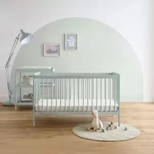 Cuddleco Nola 2 Piece Nursery Furniture Set - Sage Green