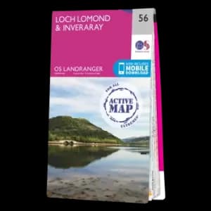 Map of Loch Lomond & Inveraray
