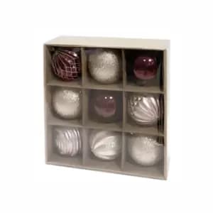 The Spirit Of Christmas PK9 DecorateBaubles24 - Red