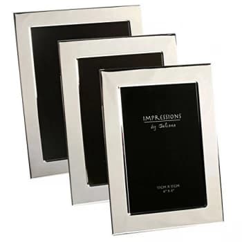 8" x 10" - Impressions Silver Plated Photo Frame
