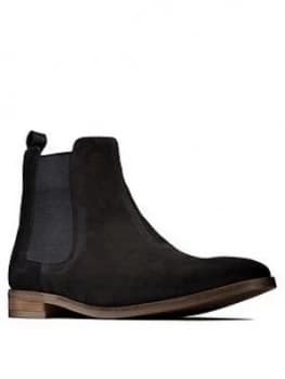 Clarks Stanford Top Boots - Black